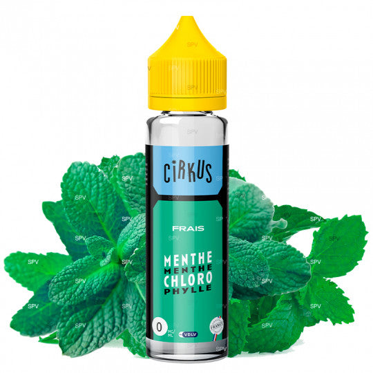 e liquide menthe chlorophylle shortfill format cirkus authentic vdlv 50ml.jpg e liquide menthe chlorophylle shortfill format cirkus authentic vdlv 50ml.jpg